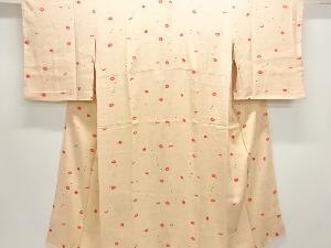 アンティーク　錦紗花模様長襦袢